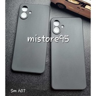 Soft case samsung a07 4g samsung a07 5g samsung a17 case square black case