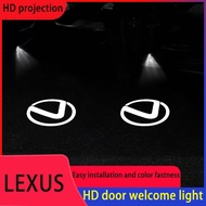 2Pcs Lexus RX es GX LS LX door sign phantom led welcome laser projector light RX300 RX330 RX350 is25