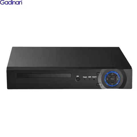 Gadinan 32CH 4K NVR H.265 NVR DVR Face Detection Video Recorder IP Camera Surveillance Security CCTV