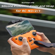 Controller Silicone for DJI RC N3 N2 N1 Silicone Case for DJI NEO/Air 3S/Mini 4 Pro Sleeve with Lany
