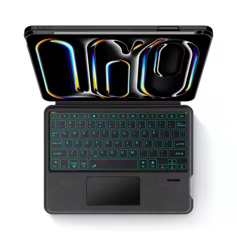 Magic Keyboard Case for iPad Pro M5 11 13 inch 2025 Smart Detachable Keyboard Cover for iPad Pro 13 