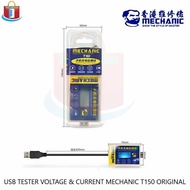 USB TESTER VOLTAGE & CURRENT MECHANIC T150 Power Meter Tester Multi-Meter Power Meter Tester Detecto