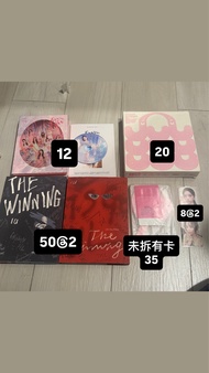 IU 專輯 twice 專輯 njz newjeans 專輯 gidle小卡shuhua miyeon idle小卡