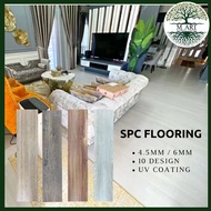 【Fast Delivery】4.5MM SPC CLICK System Flooring(11 Pcs)/26sqft