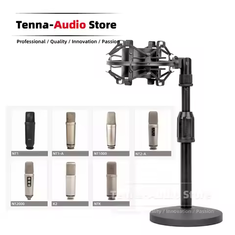 Tabletop Suspension Microphone Shock Mount Holder Compatible With RODE NT 1000 NT2000 1000 2000 NT10