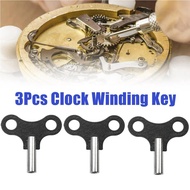 3Pcs Universal Metal Wall Clock Three-five Winding Key Wrench Clock Repairing Tools,