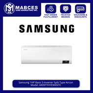 Samsung 1HP Basic S-Inverter Split Type Aircon AR09TYHYEWKNTC/AR09TYHYEWKXTC
