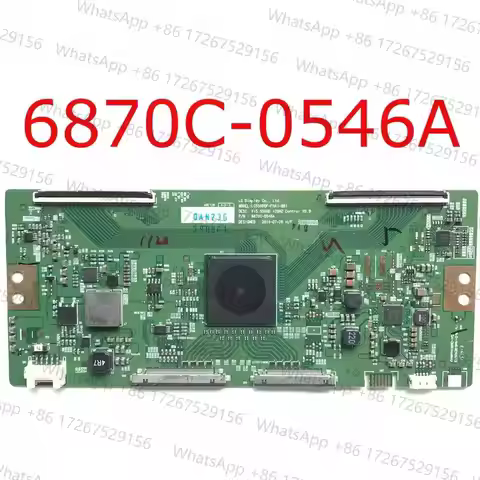 100% NEW 6870C-0546A FOR T-con Board 6870C FOR TV Card LC550DQF-FHA1-8B1 Professional Test Board Dis