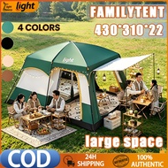 Khemah Unta Besar Camel Tent 5-8-12 Person Large Camping Tent Outdoor Waterproof Home Tent