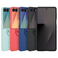 Samsung Galaxy Z Flip 7 Silicone Clear Case Ring Casing Silicone Cover Flip7