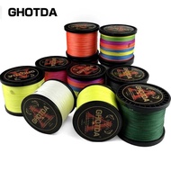 GHOTDA 4 Strands Fishing Line 300M Braided Fishing Line PE Braid Lines Braided Fishing Line 100% PE 