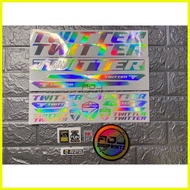【hot sale】 TWITTER Bike Frame Set Decals Stickers MTB SPECIAL COLOR VINYL