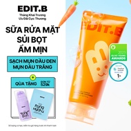 Sữa Rửa Mặt Dạng Gel Sủi Bọt Chiết Xuất Cà Rốt Edit.B Joyfull Carrot Cleanser