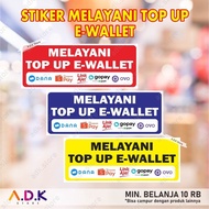 STICKER SERVING TOP UP E WALLET