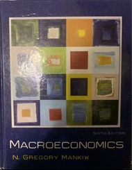 Macroeconomics N.Gregory Mankiw six edition