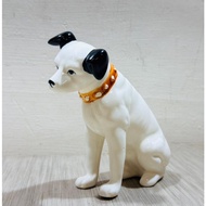 Victor ''ビッパー Dog'' 14cm Victory Dog Nipper Pottery Old Product Ornaments