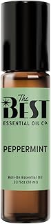 The Best Peppermint Essential Oil Roll-On- Premium Grade- Pre-Diluted in Coconut Oil- Ready to Use- 