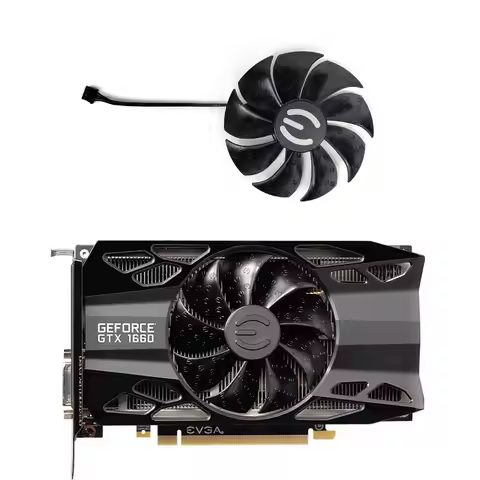 NEW 87MM 4PIN PLD09220S12H RTX 2060 XC GAMING GPU Fan，For EVGA GeForce GTX 1660Ti 1660 1650 XC GAMIN