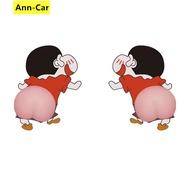 【 Ann-Car】แถบยางป้องกันการชนกันสำหรับประตูรถยนต์สติกเกอร์ป้องกันการกระแทกน่ารักสำหรับเปิดประตูป้องกันรอยขีดข่วนเช็ดป้องกันขอบประตูลายการ์ตูนขอบกระจกมองหลังกันชนสติกเกอร์ป้องกันประตูตู้เย็น