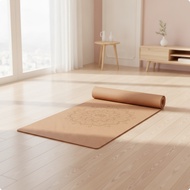 Extra Wide TPE Exercise Mat Cushioned Exercise Mat Shock-Absorbing Oversized for Dancers