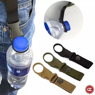 QC 1Pc Water Bottle Holder Clip Multifunction Nylon Webbing Water Bottle Buckle Hanger Hook Outdoor 