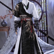 Clothes Jiang Yan Ancient Costume Costume cos Martial Arts Cloud Ten Initial Full Set Uncle Game cos