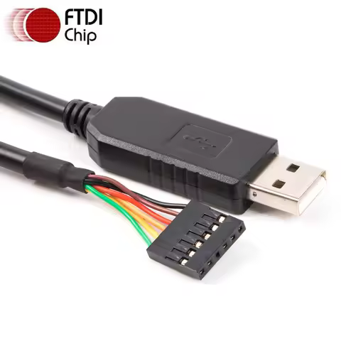 FTDI FT232RL USB to TTL UART Serial Adapter Cable TTL-232R-3V3 TTL-232R-5V for Arduino Raspberry Pi 