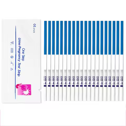 EGENS20pcs Early Pregnancy Test Strips Expecting A Baby Women HCG Early Testing Kits Home Private Ur