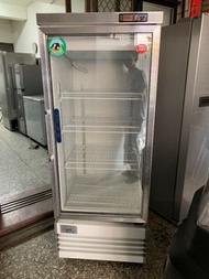 [中古] 350L 單門玻璃冷藏冰箱 營業用冰箱 飲料冰箱 台中大里二手冰箱 台中大里中古冰箱 修理冰箱 維修冰箱