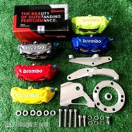 Brembo M3 K5 AK50 4Pot Front Rear 100MM Silver Black Yellow F.Green Red Blue Repaint