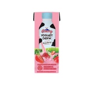cimory yogurt drink strawberry - kemasan kotak 200ml
