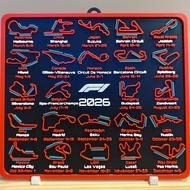 2026 F1 Calendar with DRS Zones by Harace Protoworks