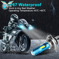 H4 H6 BA20D Led Motorcycle Headlight Bulbs COB Led Moto 1200LM Hi Lo Lamp Scooter ATV Accessories Fo