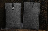 【Seepoo總代】2免運 拉繩款 SUGAR S50 6.55吋 羊毛氈套 手機殼 手機袋 保護套保護殼 黑灰