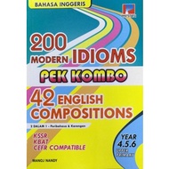 Pek Combo 200 Modern Idioms & 42 English Compositions Year 4,5 & 6