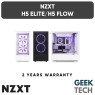 NZXT H5 Elite/H5 Flow Premium Compact Mid-Tower ATX Casing - Dedicated Fan Angled To Cool GPU
