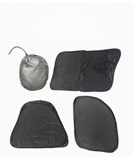 MotoGear Airbus A320 321 319 Aircraft Co-Pilot Sun Shade Shield Sun Protection Shield Portable Foldi