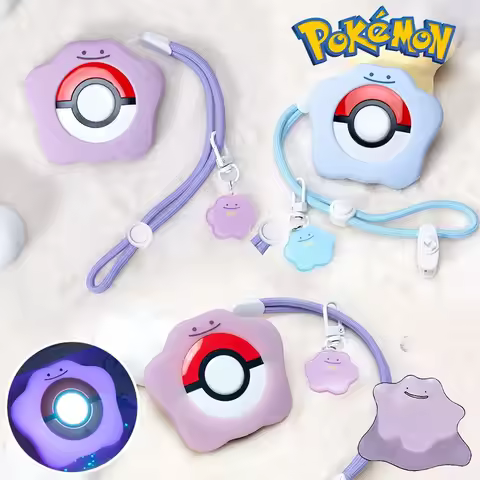 Pokemon Cartoon Ditto Silicone Case for Pokemon GO Plus + Luminous Protective Anti Drop Cover with R