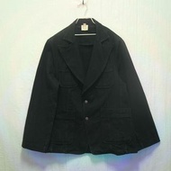 三件7折🎊 Evisu 福神 獵裝 工裝 狩獵外套 夾克 外套 西裝外套 黑 極稀有 老品 復古 古著 Vintage
