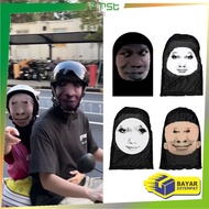 FH-C649 Cute Ugly Face Mask Unique Creative Abstract Face Expression Mask / Prank Cosplay Mask Joke 