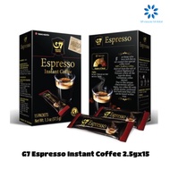 G7 Espresso Instant Coffee 2.5gx15T Vietnam Coffee