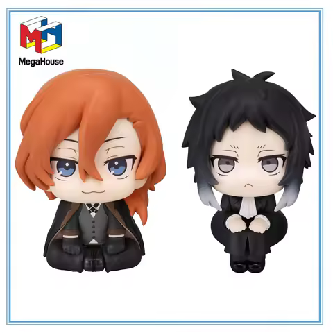 100% Original MegaHouse Look Up Bungou Stray Dogs Akutagawa Ryuunosuke Nakahara Chuuya Garage Kit Co