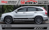 sticker variasi honda crv 2007 2008 2009 2010 2011 2012 sticker body samping crv GEN 3