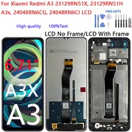 For Xiaomi Redmi A3 23129RN51X 23129RN51H A3x 24048RN6CG 24048RN6CI LCD Display Touch Screen Digitiz