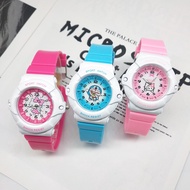 ICE Kid's/Children's Sport and Casual Hello Kitty and Doraemon Analog Watches + Watch Box Best Gift for Kids Jam Tangan