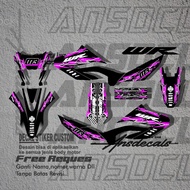 DECAL STICKER YAMAHA WR 155 NEW STICKER YAMAHA WR 155 FREE REQUEST STICKER WR YAMAHA