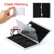 18in1 Aluminum Metal Memory Card Case Microsd SDcard Storage Box JJC Memory Card