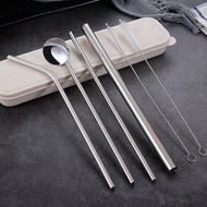 Trendy Stainless Steel Drinking Metal 1Set/ 1Set Stainless Straw.