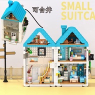 lego brick lego flower 2025 New Style Building Blocks Building Villa House High Difficulty Assemblin