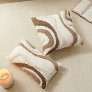 Boho Woven Cushion Cover 45x45cm – Sofa & Bed Home Decor | Sarung Bantal Sarung Kusyen Tenun Boho 45